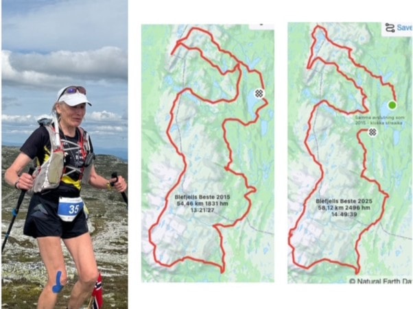 Ingunn Ytrehus fullførte Blefjells beste Trolløypa 57 km